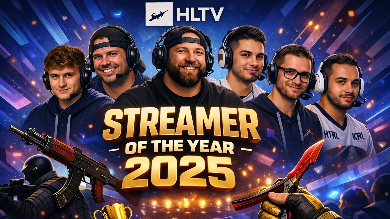 Streamer of the Year 2025: HLTV Opens Community Voting for CS2’s Biggest Creators